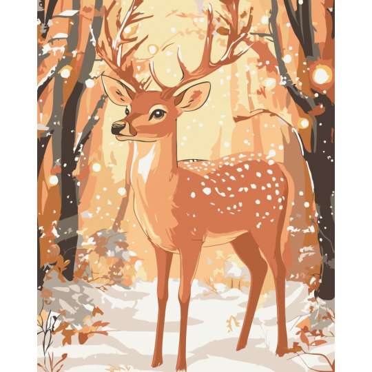 Картина по номерам "Лесной король" 11580-AC 40х50 см