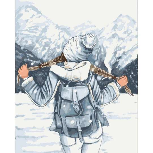 Картина по номерам "Путь к горам" 10155-AC 40x50 см