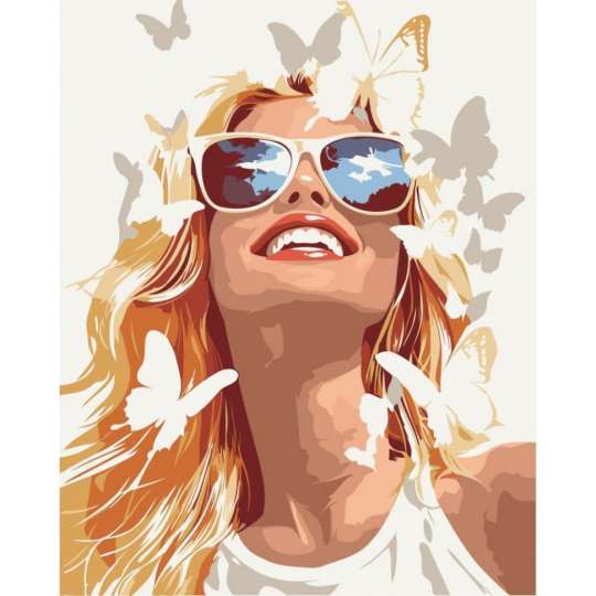 Картина по номерам "Улыбка" 10151-AC 40x50 см