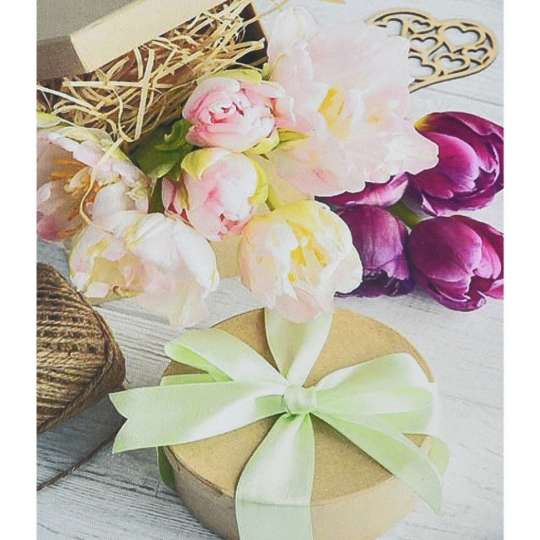 Алмазная мозаика "Подарок души" HEG87053 30х40 см 