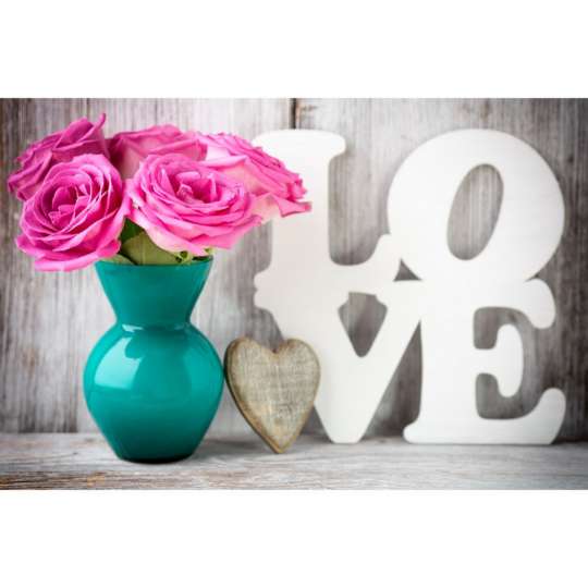 Алмазная мозаика "LOVE" HEG87049 30х40 см 