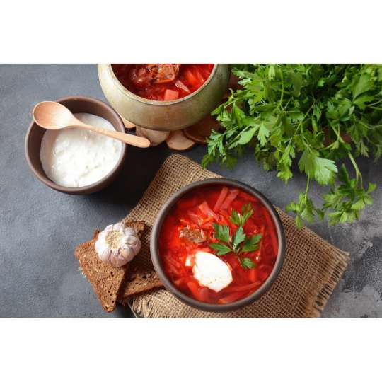 Алмазная мозаика "Вкусы традиций" HEG87062 30х40 см 