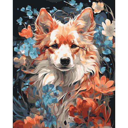 Картина по номерам "Друг человека" 11689-AC 40х50 см