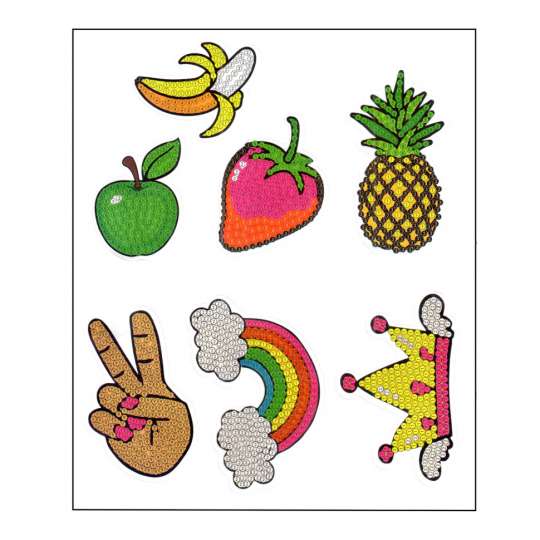 Набор для творчества Алмазная мозаика "Корона" FG24062201B-3 фигурки-наклейки