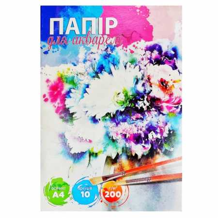 Стилізована матіола. Диптих 2 © Yana Biluhina
