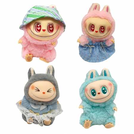 Детская мягкая игрушка-брелок The Monsters Labubu Labubu15 в ассортименте