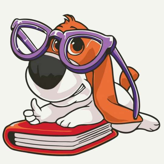 Картина по номерам "Собачка Умник" 15601-AC 30х30 см