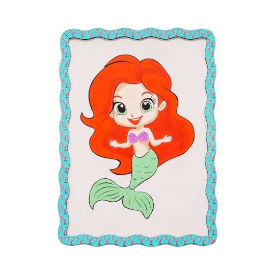 Детский набор для росписи по дереву "Русалка" Puz-22963 формат А4