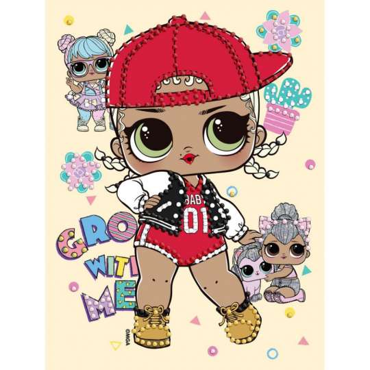 Алмазная мозаика "L.O.L. Surprise! SWAG" AML1196, 15x20 см