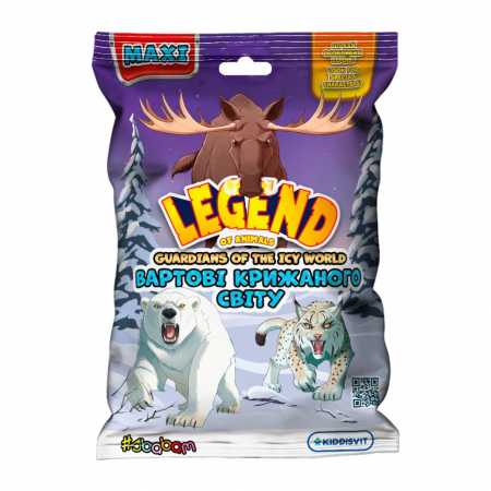 Стретч-игрушка в виде животного "Стражи ледяного мира" #sbabam 67/CN24 серии Legend of animals