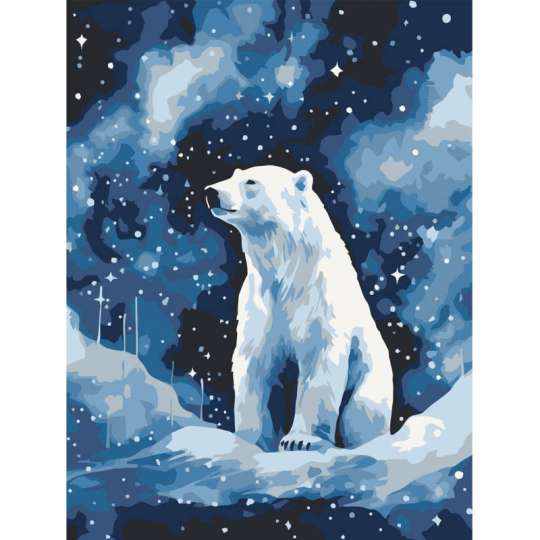 Картина по номерам "Полярный медведь" 11698-AC 30х40 см