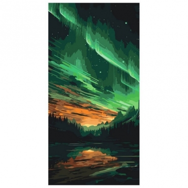 Картина по номерам "Сияние" 11061-AC 40х80 см