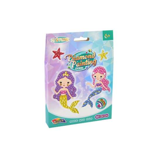 Детская алмазная мозаика "Русалочки" FG24030101B-6 фигурки-наклейки