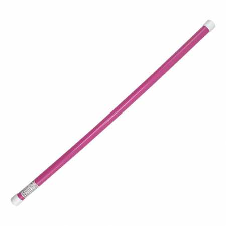 Палка гимнастическая тренировочная 24275(Pink) длина 60 см, d 27 мм