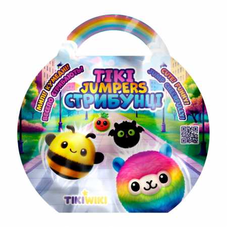 Игрушка-сюрприз "Tики-прыгунцы" Tiki Wiki BB2025 в ассортименте