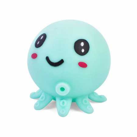 Детская игрушка-антистресс "Осьминог" MS 3951(Turquoise) с мукой, 7,5 см