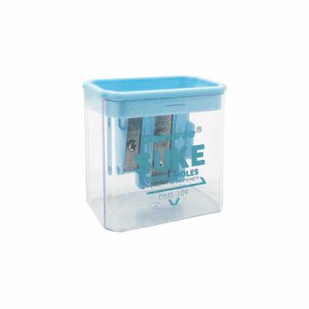 Точилка двойная DAIMARSE DMS-109(Blue) голубой, 4,8х5х3 см