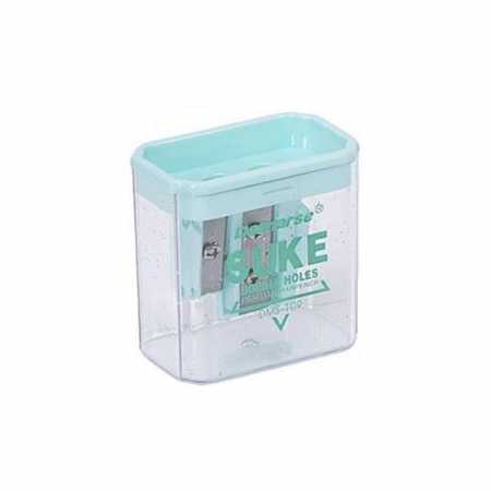 Точилка двойная DAIMARSE DMS-109(Turquoise) бирюзовый, 4,8х5х3 см