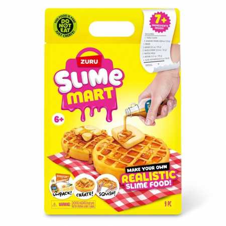 Игровой набор со слаймами "Бельгийские вафли" Slime Mart 15901D, серии "Shopping Bag"
