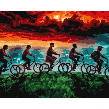 Картина по номерам "Путешествие в неизвестное" KHO5224, 40х50 см