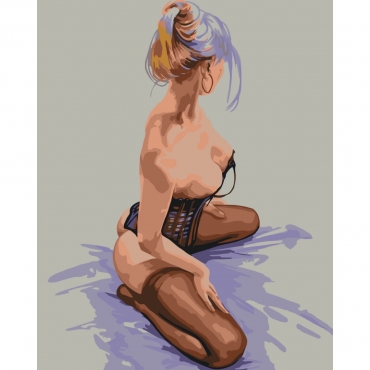 Картина по номерам "В ожидании удовольствия" 10170-AC 40х50 см