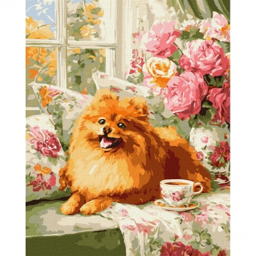 Картина по номерам "Аромат счастья" KHO6883, 40х50 см