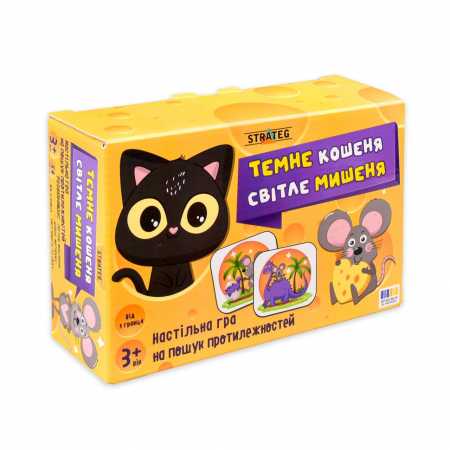 Настольная игра Темный котенок Светлый мышонок 31037 от 1 игрока