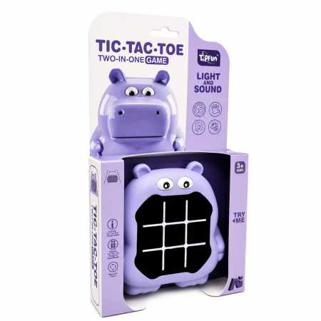 Детская игра "Нажимай быстро: Бегемот" Tic-Tac-Toe G66-4 со светом и звуком