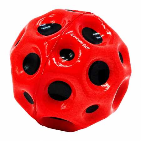 Мяч надпрыгучий прыгун "MOON BALL" 24971-3(Red) размер игрушки 6,3 cм