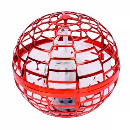 Летающий светящийся шар Flynova 988G(Red) размер 9,5 см