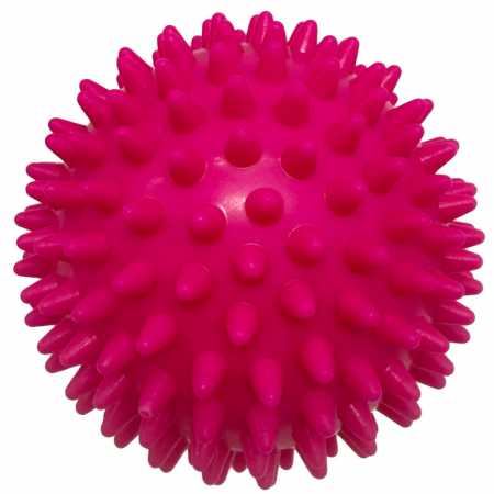 Мяч массажный MS 2096-2(Pink) размер 7,5 см, розовый
