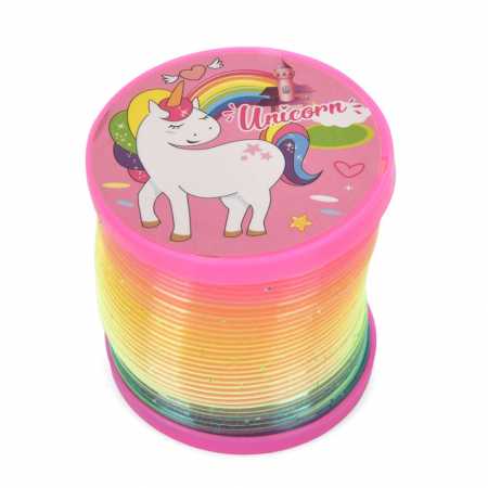 Детский антистресс "Пружинка Slinky" QX-25(Pink-1) розовый