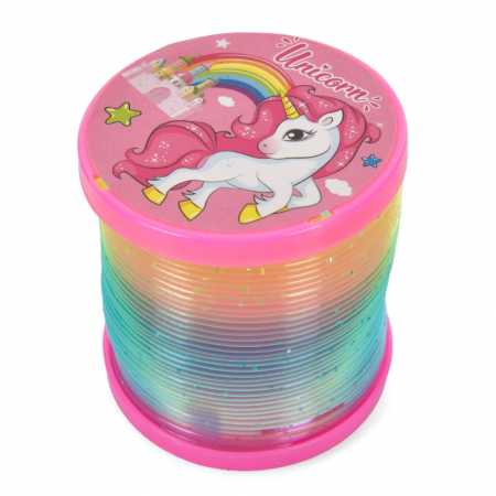 Детский антистресс "Пружинка Slinky" QX-25(Pink-2) розовый