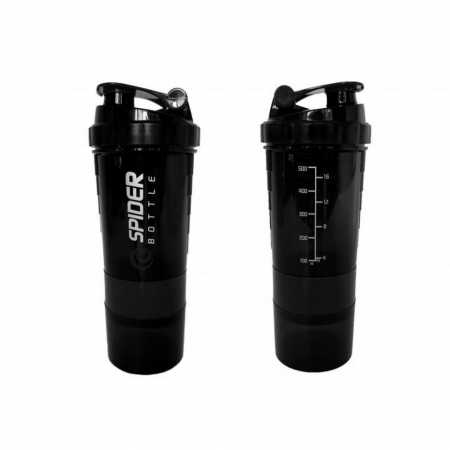Шейкер спортивный Spider EF-7200-BK 0,5 л, Черный