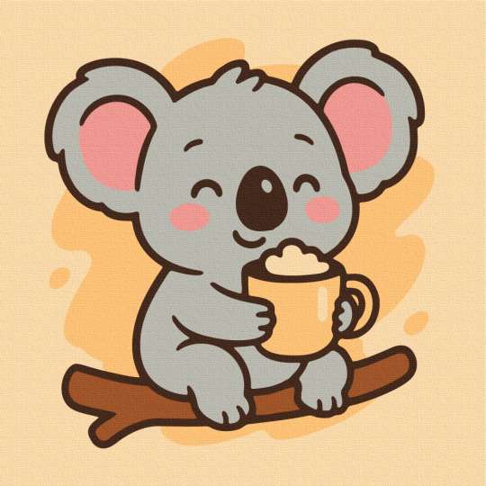 Коала з какао