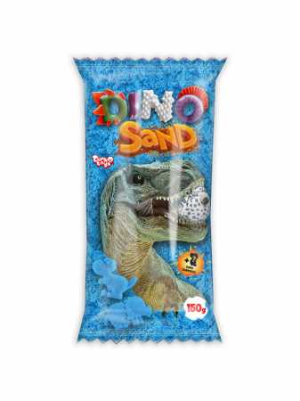 Набор для творчества "Кинетический песок "Dino Sand" DS-01, 150 грамм Синий