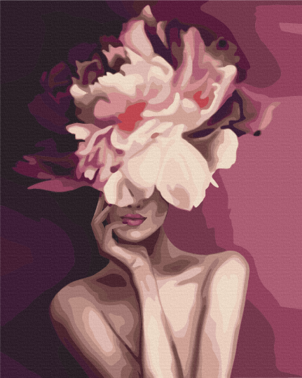 Пурпурова квітка © Olha Bochulynska