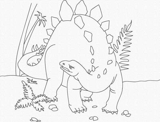 Розпис на полотні. Art Craft "Динозавр" 25х30 см 15521-AC