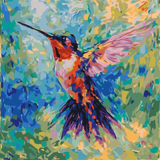 Кольорова колібрі © Oleg Loburak