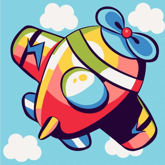 Яскравий вертоліт