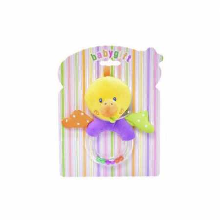 Погремушка мягкая  Bambi C20561 Животные Утка