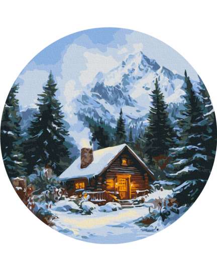 Казкова хатинка в лісі (Розмір M)