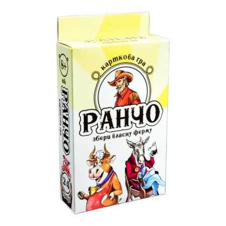 Карточная развлекательная игра "Ранчо" Stateg 30220 Укр