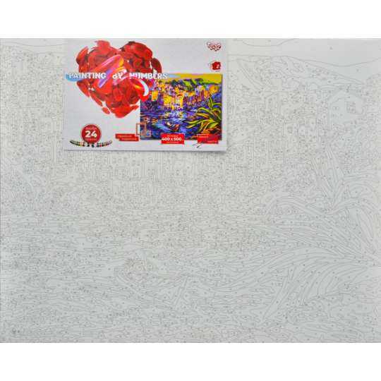 Картина по номерам "Город у реки" Danko Toys KpNe-40х50-02-05 40x50 см