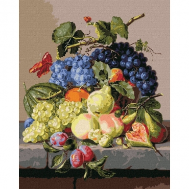 Картина по номерам "Бархатный натюрморт" ©Amalie Kärcher Идейка KHO5655 40x50 см