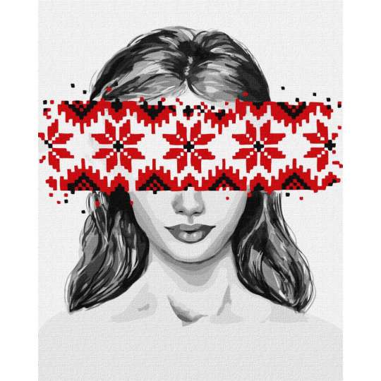 Картина по номерам "Оберег" ©alina.slobodian.art Идейка KHO2561 40х50 см