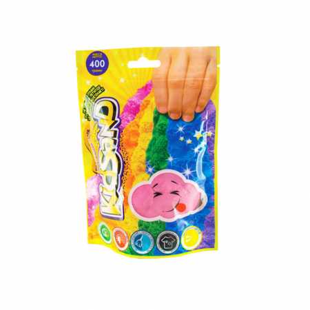 Кинетический песок "KidSand" KS-03-03 пакет 400 гр Розовый