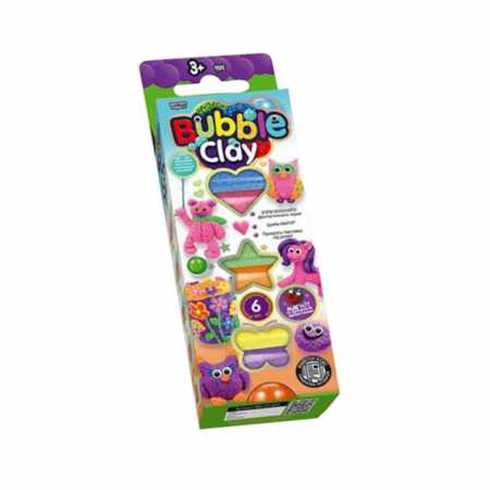 Набор креативного творчества 7995DT "Bubble Clay" BBC-01-01U,02U укр Вид 2
