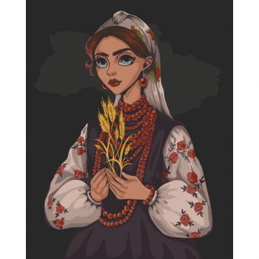 Картина по номерам "Свободная" ©lien_illustration 10014-AC 40х50 см