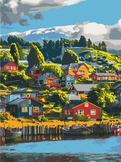 Барвисте село